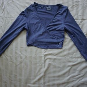 Gymshark long sleeve crop top